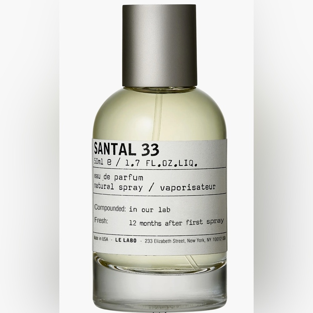 Le Labo Santal 33 Eau de Parfum - Silver Cap with Cream Label